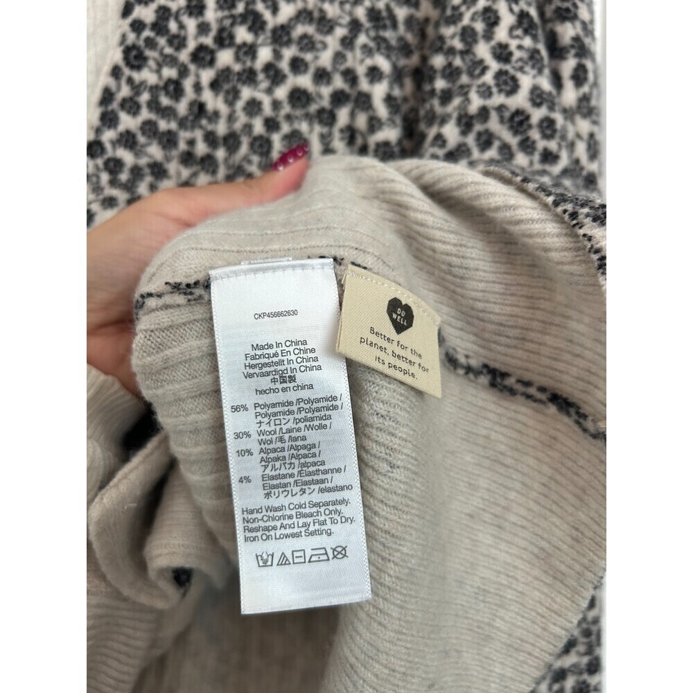Madewell Vintage Ditsy Cameron Floral Cardigan Alpaca Wool size S boho prairie - Picture 7 of 9